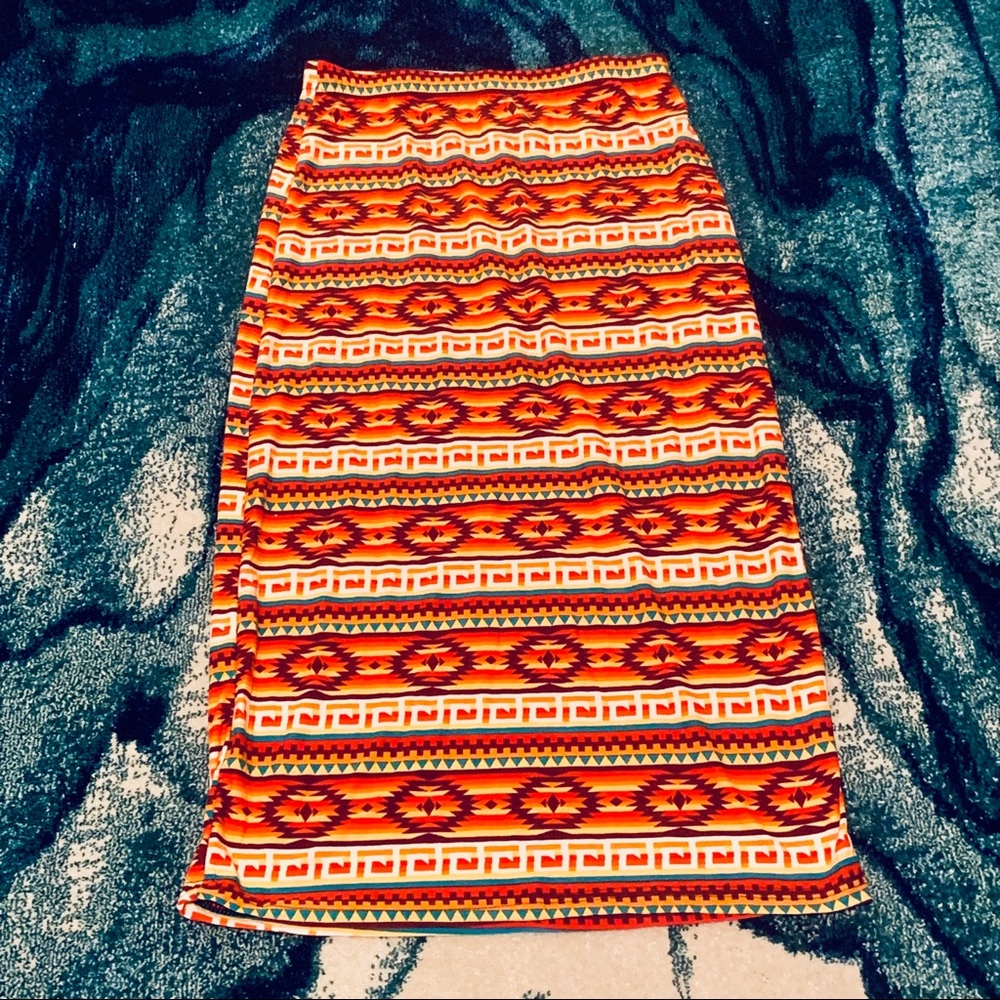 Printed skirt